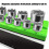 Professional Magnetic Socket Storage Rack 1/2 3/8 1/4-Green 5
