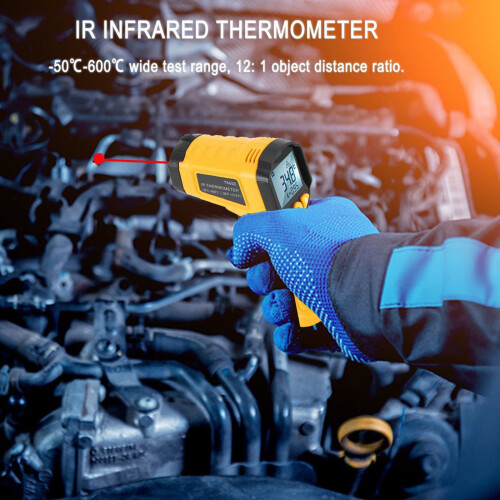 Digitale IR-Thermometer, hochpräzise ABS-Konstruktion,-TS380 2