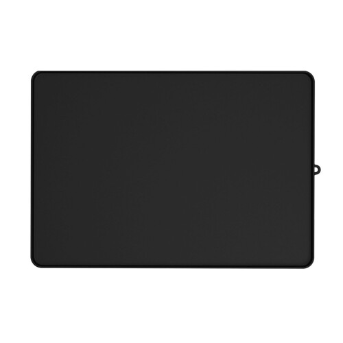 Fast Dry Silicone Mat For Coffee Maker And-Flat mat black