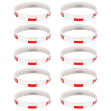 Pack Of 10pcs 2026 Sports Event Silicone Wristbands-Poland