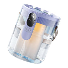 USB Humidifier for Bedroom Cool-Purple Three charging heads