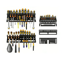 Universal Wall Mount Tool Storage Shelf Strong Carbon Steel-C