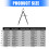 Multipurpose Alloy Spring Divider 15cm to 60cm-14 inches 4