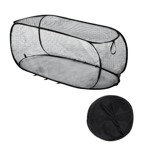Foldable Plant Protective Netting Raised Beds Bird-XL Black