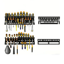 Universal Wall Mount Tool Storage Shelf Strong Carbon Steel-B