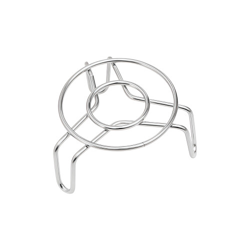 Foldable Stainlessed Steel Steaming Stand with Nonslip Base-1