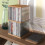 Spacious 2 Layer Music Disc Holder Cabinet In Natural-large 4