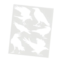 Gothic Styles Ravens Stencil Great For Painting Wall Decors And