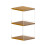 Spacious 2 Layer Music Disc Holder Cabinet In Natural-large 5