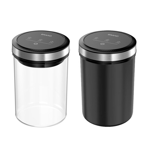 Leakproof Plastic Vacuum Container Ideal For Nut Dry Food-Clear 1