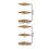 Spacious 2 Layer Music Disc Holder Cabinet In Natural-large 7