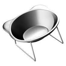 Elevated Pet Food Dish 304 Durability-Bowl with elevated r