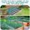 Foldable Plant Protector Cover Plant Greenhouse-M Black 7