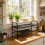 Durable Expandable Kitchen Storage 2 Level 4 Boards 4-Black 3