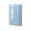 PU-Leder-Notizbuch, 130 Blatt, liniert,-Blau 1