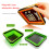 Heavy Duty Foldable Tool Tray Dish For Organizing-Red 2 7