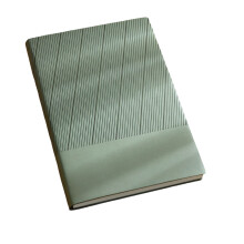 PU Leather Notebook Business Journal 200 Sheets-Light Green