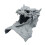 Elaborate Plastic Western Dragon Statue For Underwater-Gray S 1