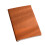 Business Notebook with Side Pen Slots 200 Sheets Lined PU-brown 1