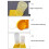 Lightweight Entrance Feeder Easy Refill Bees Feeding-L 5