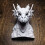 Genuine Western Dragon Sculpture accommodates Various-White S 5