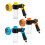 Professional Garden Hose Nozzle With Multiple Spray-Tangerine 3