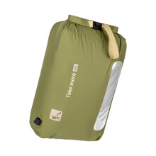 Portable Vacuum Compressions Bag Travel Clothes-1Army green 12L
