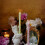 Spitzkerzen-Set mit floraler Prägung, Kerzenständer, duftend,-D 6