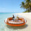 Pool Float Ice Tray Inflatable Pool Coolers Pool-football 6