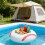 Pool Float Ice Tray Inflatable Pool Coolers Pool-football 7