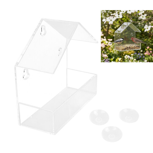 Innovatively Parrots Feeders With Double Compartment For 1