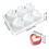 Creative Silicone Mould Heart Shape for Baking Chocolate Candle 3
