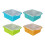 Flexible Silicone Ice Cubes Maker With Cover Great For-Green 2