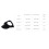 Practical Dog Baseball Hat Pet Sun Protective Hat for-Black S 3