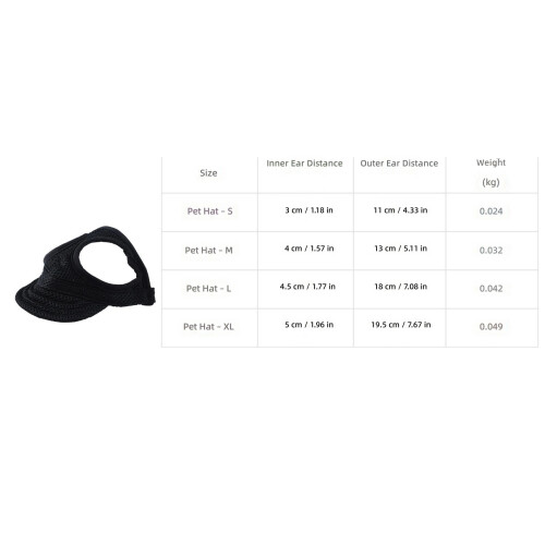 Sunproof Dog Hat With Adjustable Strap Baseball Hat-Green XL 2