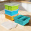Flexible Silicone Ice Cubes Maker With Cover Great For-Green 5