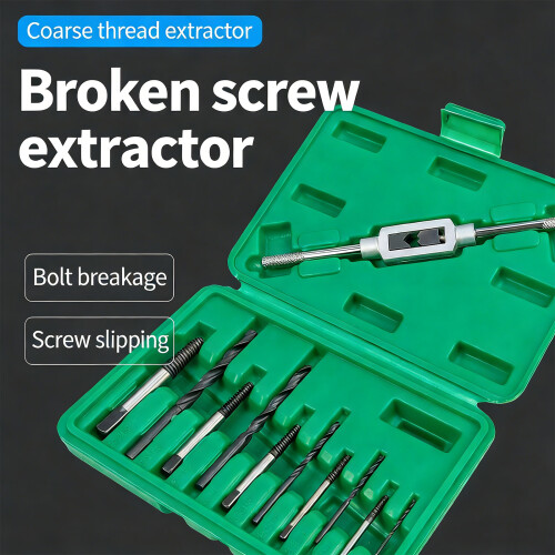 High Carbon Steel Broken Screw Extractors Double Head Design For 1
