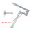 30x30/40x40cm Flange Angles Measuring Tool For Welding-400mm 5