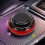 Car Solar Rotating Air Freshener Aromatherapy Diffuser Red 80mm 13