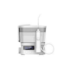 Rechargeable Cordless Water Flosser with 600ml Tank, 10 Pressure Levels, 6 Tips and Carry Bag