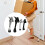 Kick Down Door Stoppers Anti Collision Easy Pedals-Large black 3