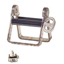 Metal Toothpaste Tube Squeezer Tool Black Heavy Duty Metal Roller for Paint and Toothpaste
