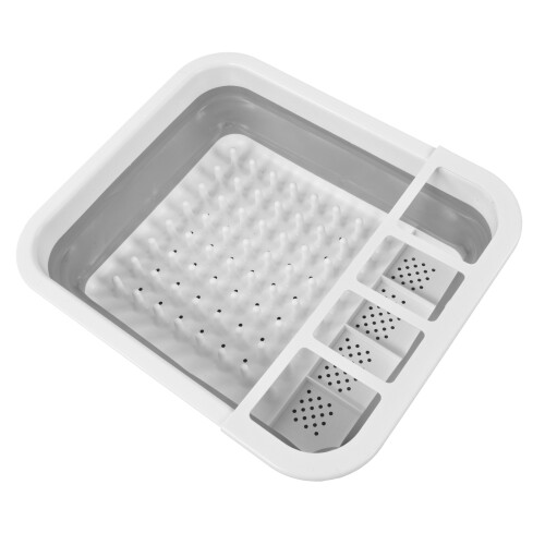 Collapsible Dish Drying Rack, Spoon & Fork