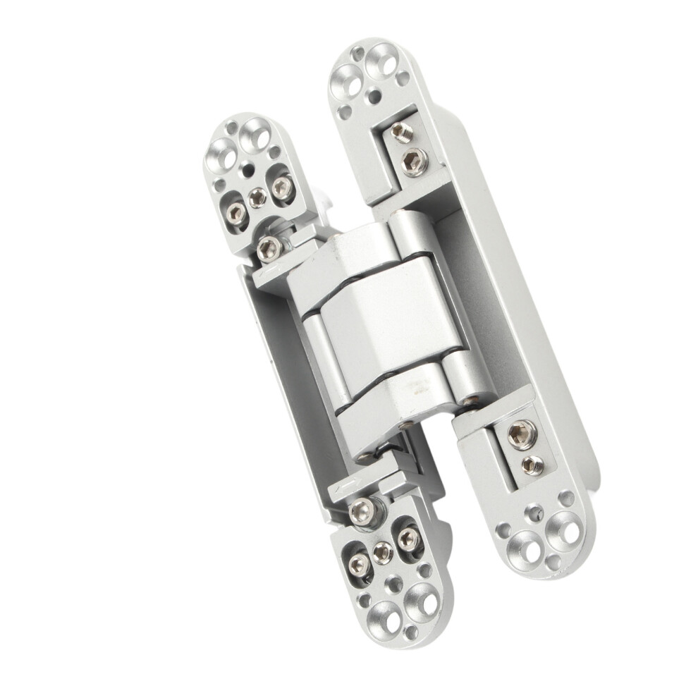 Adjustable Silver 180 Folding Door Hinge With Screwsâ40Kg Capacity 7601390606730