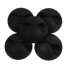 8pcs Adhesive Cable Organizer Clips for Desk and Home Office, Multi Wire Management Holder Set