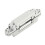 Adjustable Silver 180 Folding Door Hinge with Screws—40kg Capacity 4
