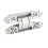Adjustable Silver 180 Folding Door Hinge with Screws—40kg Capacity 7