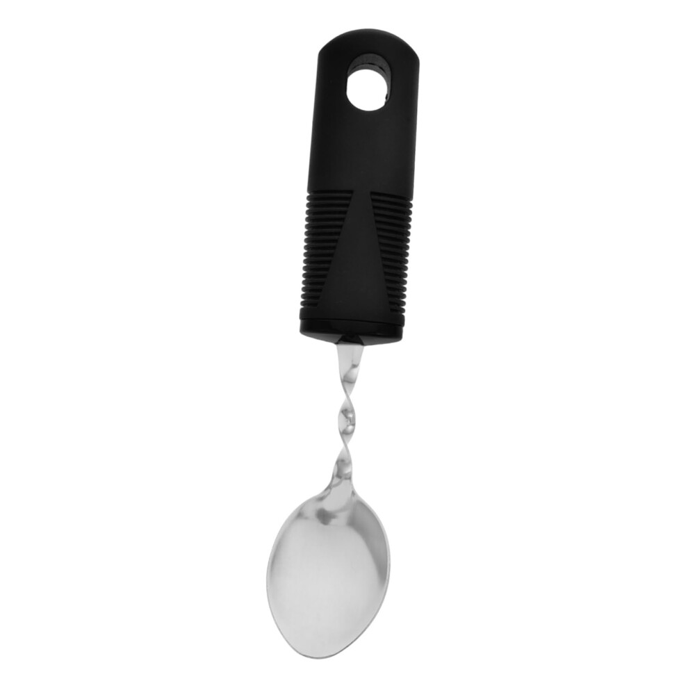 Weighted Spoon for Tremors with Ergonomic NonSlip Grip and Adaptive Utensil for Arthritis