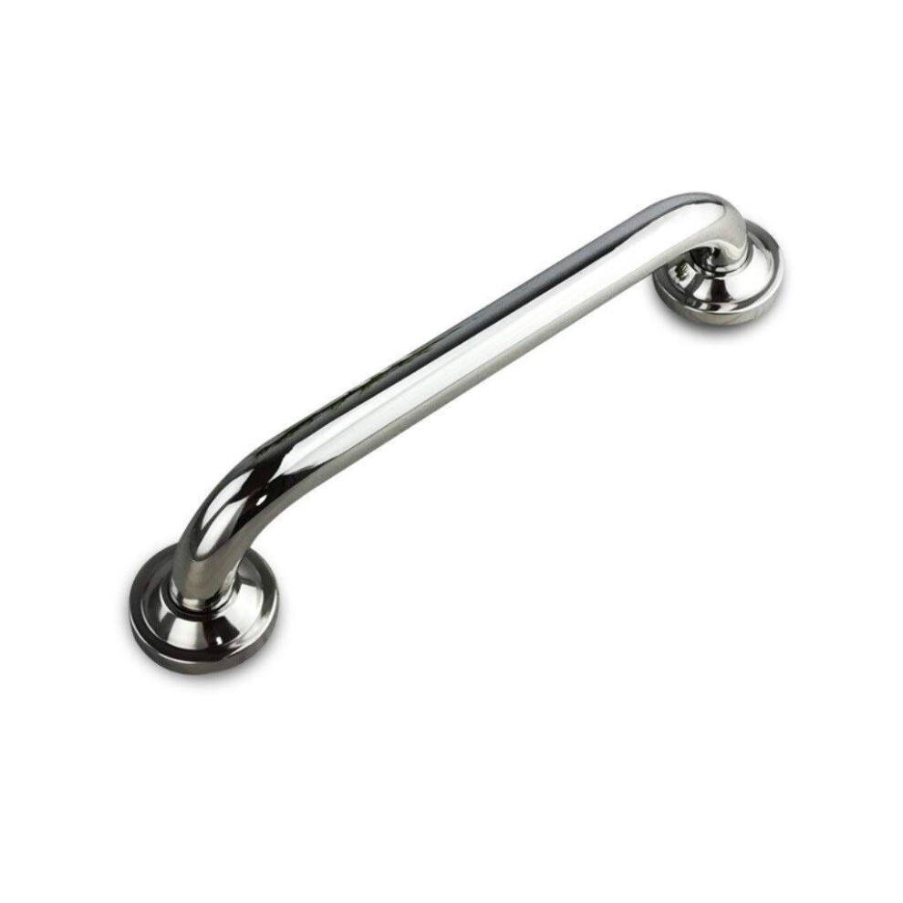 40cm Stainless Steel Grab Bar with Adjustable Bathroom Safety Rail, AntiSlip Handrail for Elderly