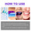 Whitening Toothpaste for Sensitive Teeth  Gentle Daily Formula 3 Pack for Brighter Smile 4